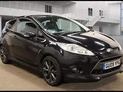 Black Used 2009 Ford Fiesta Zetec Hatchback | £2,499 (Fair price)