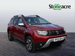 Red Used 2022 Dacia Duster Prestige SUV | £15,500 (Fair price)