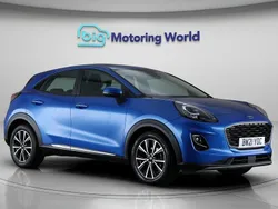 Blue Used 2021 Ford Puma Titanium Hatchback | £13,200 (Good price)