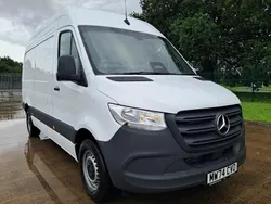 White New 2024 Mercedes Sprinter Van | £34,950 (A bit pricey)