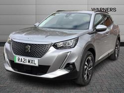 Grey Used 2021 Peugeot e-2008 Allure Premium SUV | £12,495 (Fair price)