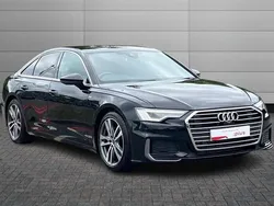 Black Used 2022 Audi A6 S-Line Sedan | £27,250 (Good price)