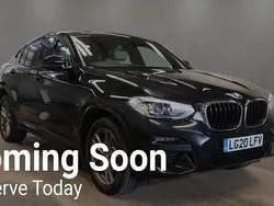 Black Used 2020 BMW X4 M Sport SUV | £22,990 (Fair price)