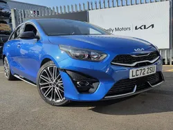 Blue Used 2022 Kia ProCeed GT-Line Hatchback | £20,499 (Fair price)