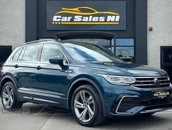Blue Used 2023 VW Tiguan R-line Edition SUV | £29,900 (Fair price)