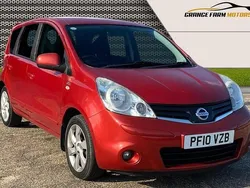 Red Used 2010 Nissan Note N-TEC MPV | £2,995 (Fair price)