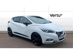 White Used 2020 Nissan Micra N-TEC Hatchback | £10,788 (Fair price)