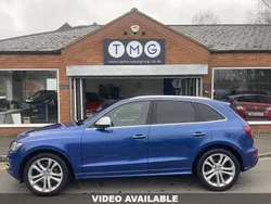 Blue Used 2015 Audi SQ5 SUV | £16,995 (A bit pricey)
