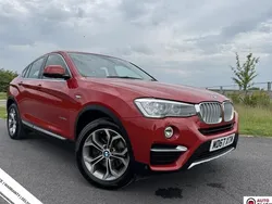 Red Used 2017 BMW X4 xLine SUV | £17,490 (Fair price)