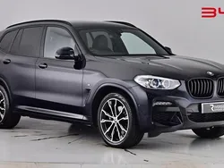 Black saphire Used 2020 BMW X3 M Sport SUV | £28,990 (Good price)