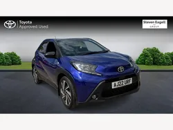 Blue Used 2022 Toyota Aygo Hatchback | £11,515 (Fair price)