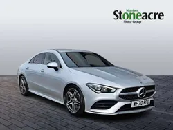 Silver Used 2020 Mercedes CLA200 AMG line Coupe | £18,900 (Fair price)