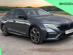 Quartz grey metallic Used 2021 Skoda Octavia vRS Hatchback | £21,500 (A bit pricey)