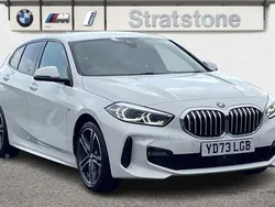White Used 2024 BMW 118 M Sport Hatchback | £24,599 (Fair price)