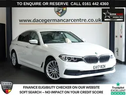 White Used 2017 BMW 520 Performance Sedan | £11,995 (Fair price)