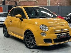 Yellow Used 2014 Fiat 500 S Hatchback | £4,795 (Fair price)