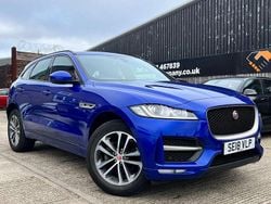 Blue Used 2018 Jaguar F-Pace R-Sport SUV | £14,700 (Super price)