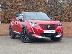 Red Used 2022 Peugeot e-2008 Premium SUV | £16,498 (A bit pricey)