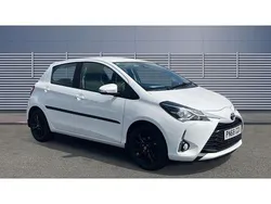 White Used 2018 Toyota Yaris Hatchback | £10,748 (Fair price)