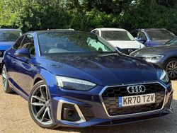 Blue Used 2020 Audi A5 S-Line Coupe | £18,990 (Fair price)
