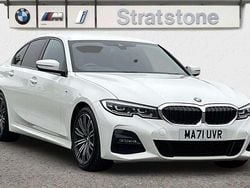 White Used 2021 BMW 320 M Sport | £21,899 (Fair price)