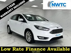 White Used 2016 Ford Focus Titanium Hatchback | £8,095 (Good price)