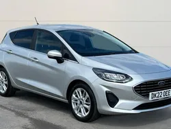 Silver Used 2022 Ford Fiesta Titanium Hatchback | £12,740 (Good price)