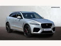 Indus silver Used 2020 Jaguar F-Pace Supercharged SUV | £43,750
