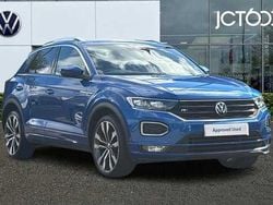 Blue Used 2021 VW T-Roc R-line SUV | £21,838 (Fair price)