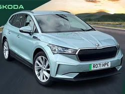 Silver Used 2021 Skoda Enyaq iV ecoSuite SUV | £18,390 (Fair price)