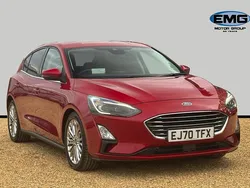 Red Used 2020 Ford Focus Titanium X Hatchback | £12,495 (Fair price)