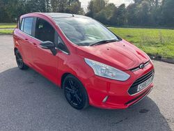 Red Used 2016 Ford B-MAX Zetec MPV | £4,495 (Fair price)