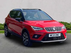 Red Used 2021 Seat Arona XCELLENCE Lux SUV | £13,415 (Fair price)
