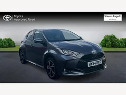 Grey Used 2024 Toyota Yaris Hybrid Design Hatchback | £18,572 (Fair price)