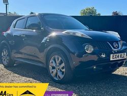 Black Used 2014 Nissan Juke N-TEC SUV | £3,995 (Fair price)