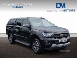 Black Used 2023 Ford Ranger Wildtrack Pickup | £21,490 (Super price)