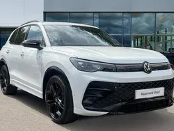Pure white Used 2024 VW Tiguan R-line SUV | £35,683