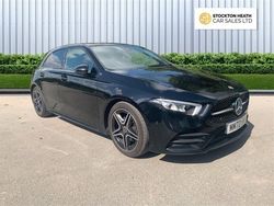 Black Used 2022 Mercedes A180 Executive Hatchback | £19,495 (Fair price)