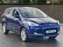 Blue Used 2015 Ford Kuga Titanium SUV | £7,995 (Good price)
