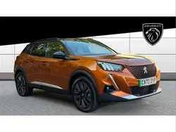 Orange Used 2022 Peugeot e-2008 Premium SUV | £15,614 (Fair price)