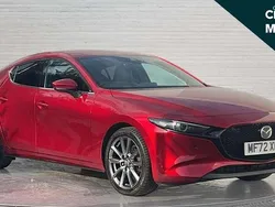 Red Used 2022 Mazda 3 Edition Hatchback | £19,090 (A bit pricey)