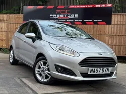 Silver Used 2017 Ford Fiesta Zetec Hatchback | £6,295 (Fair price)
