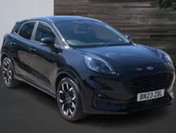 Black Used 2023 Ford Puma ST-Line X SUV | £17,390 (Fair price)