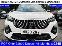 White Used 2023 Peugeot 2008 GTi SUV | £18,390 (Fair price)
