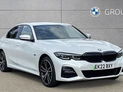White Used 2022 BMW 330e M Sport | £22,950 (Fair price)