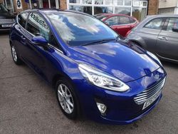 Blue Used 2018 Ford Fiesta Zetec Hatchback | £5,995 (Fair price)