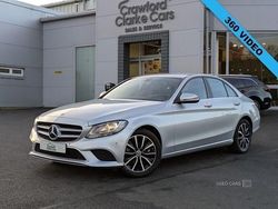 Silver Used 2021 Mercedes C220 SE Sedan | £18,995 (Good price)