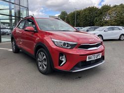 Blaze red Used 2023 Kia Stonic SUV | £14,745 (Good price)