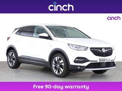 White Used 2018 Vauxhall Grandland X Sport SUV | £10,249 (Fair price)