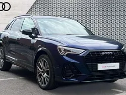 Blue Used 2024 Audi Q3 Black Edition SUV | £35,902 (Fair price)